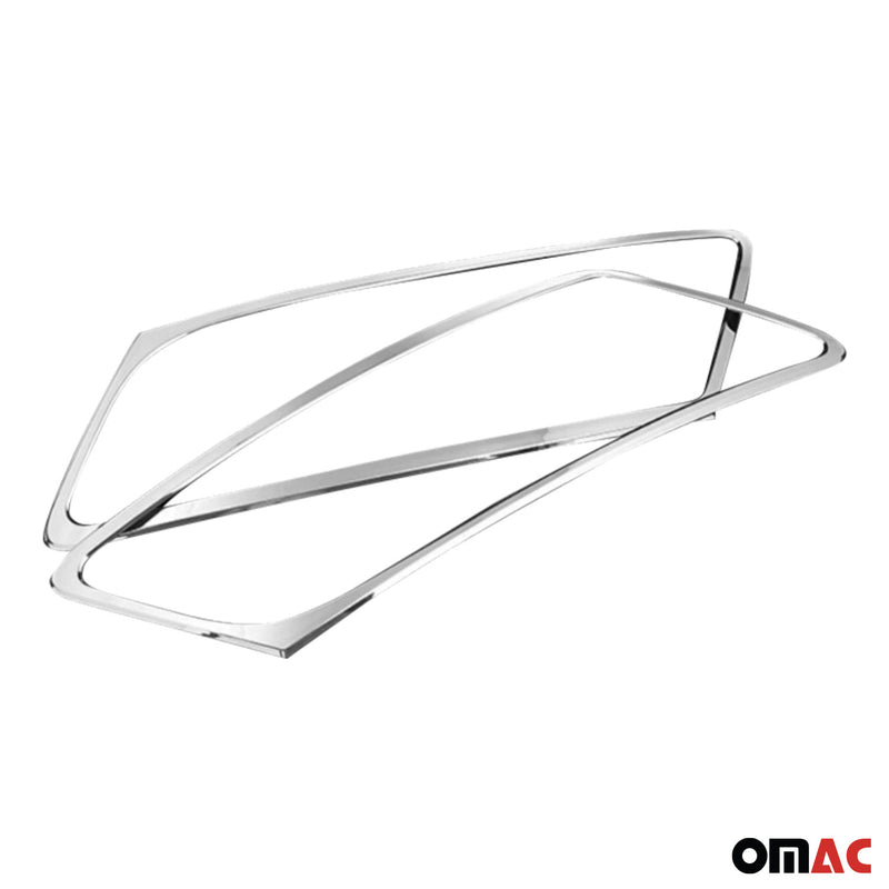 Cadre de feu stop arrière pour Audi Q5 8RB 2008-2017 Abs Chromé 2x