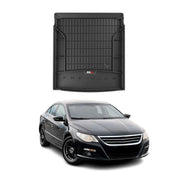 Tapis de Coffre pour VW Passat CC 2007-2011 TPE Noir