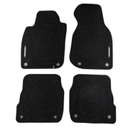 Tapis de Sol de Voiture pour Audi A6 C5 1997-2004 Velours solide et durable 4Pcs