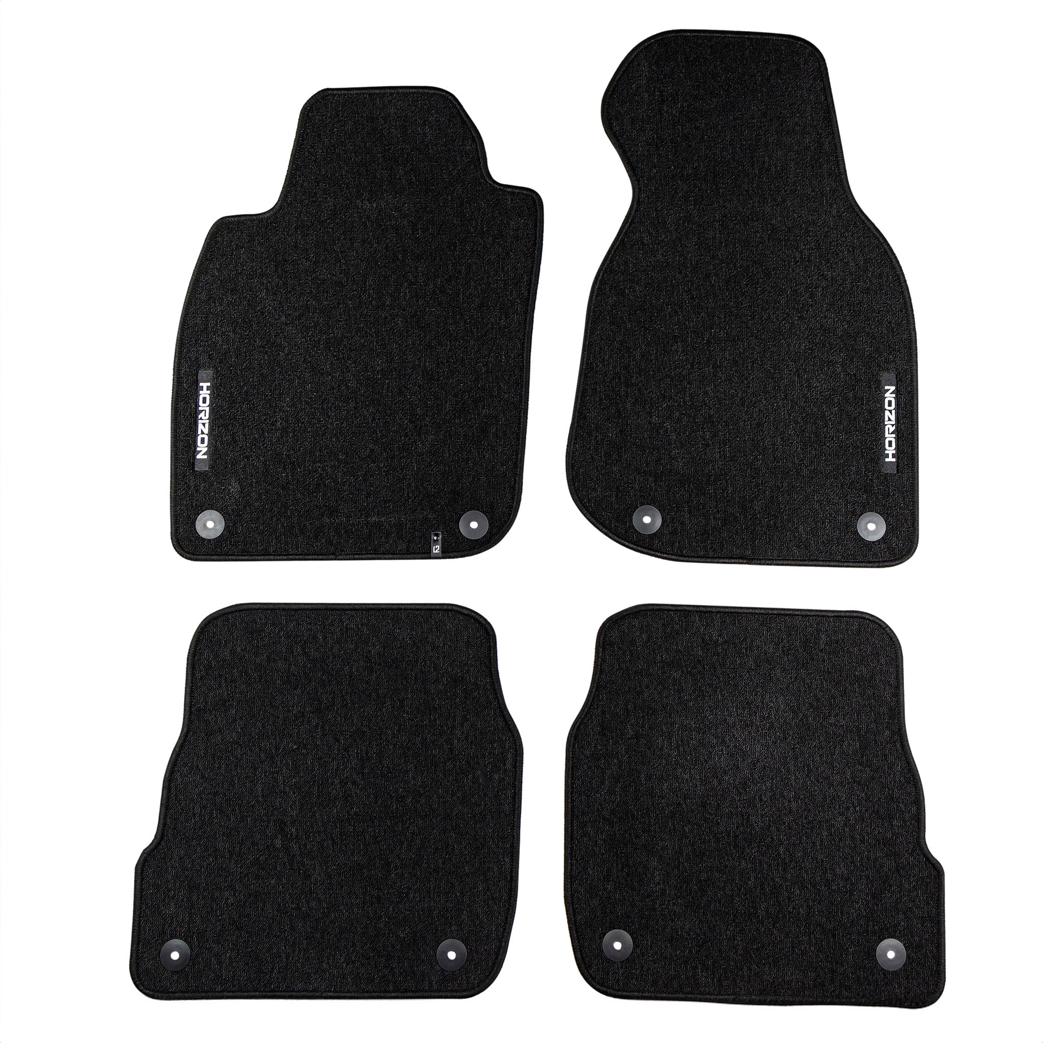 Tapis de Sol de Voiture pour Audi A6 C5 1997-2004 Velours solide et durable 4Pcs