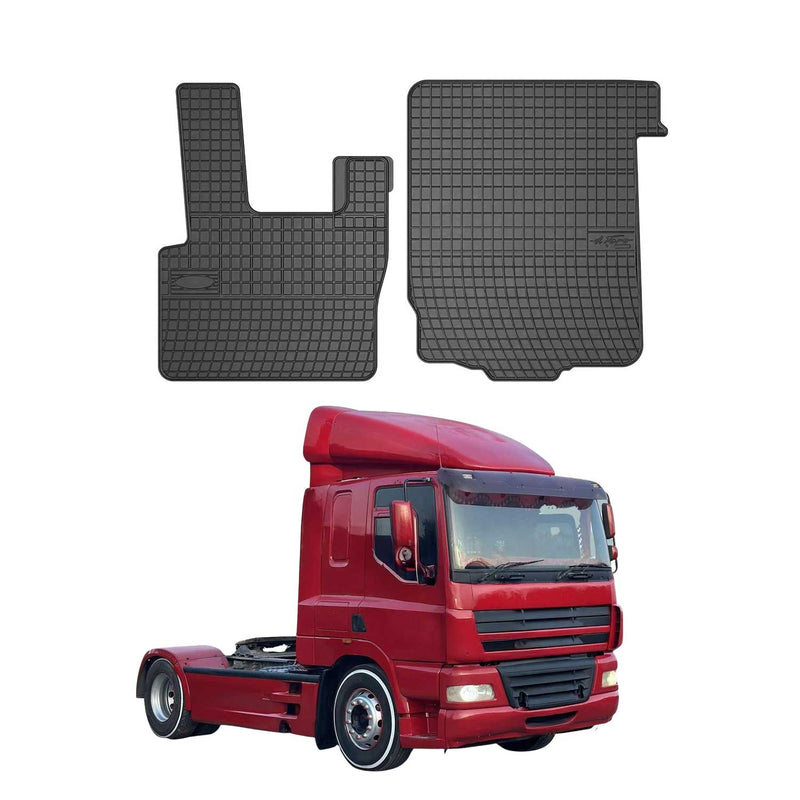 Tapis de Sol pour DAF DAF CF 2002-2025 Caoutchouc Noir