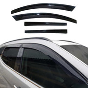 Déflecteurs de Vent pluie d'air pour Kia Sorento 2009-2014 en Acrylique Noir 4x