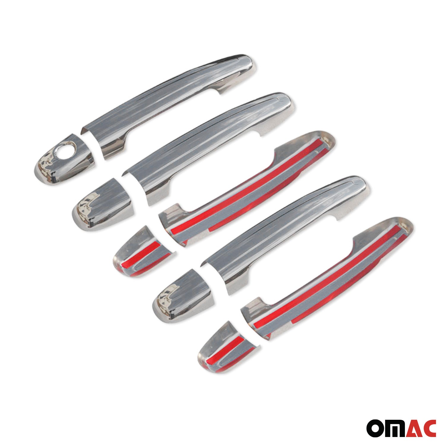 Couverture de poignée de porte pour Toyota RAV4 2006-2012 en Acier Inox 10Pcs