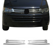 Moulure de Grille de Calandre pour VW Transporter T5 2009-2015 Chromé 4Pcs