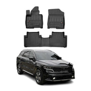 OMAC Tapis de sol en caoutchouc pour KIA Sorento Hybrid 2021-2026 Noir Premium