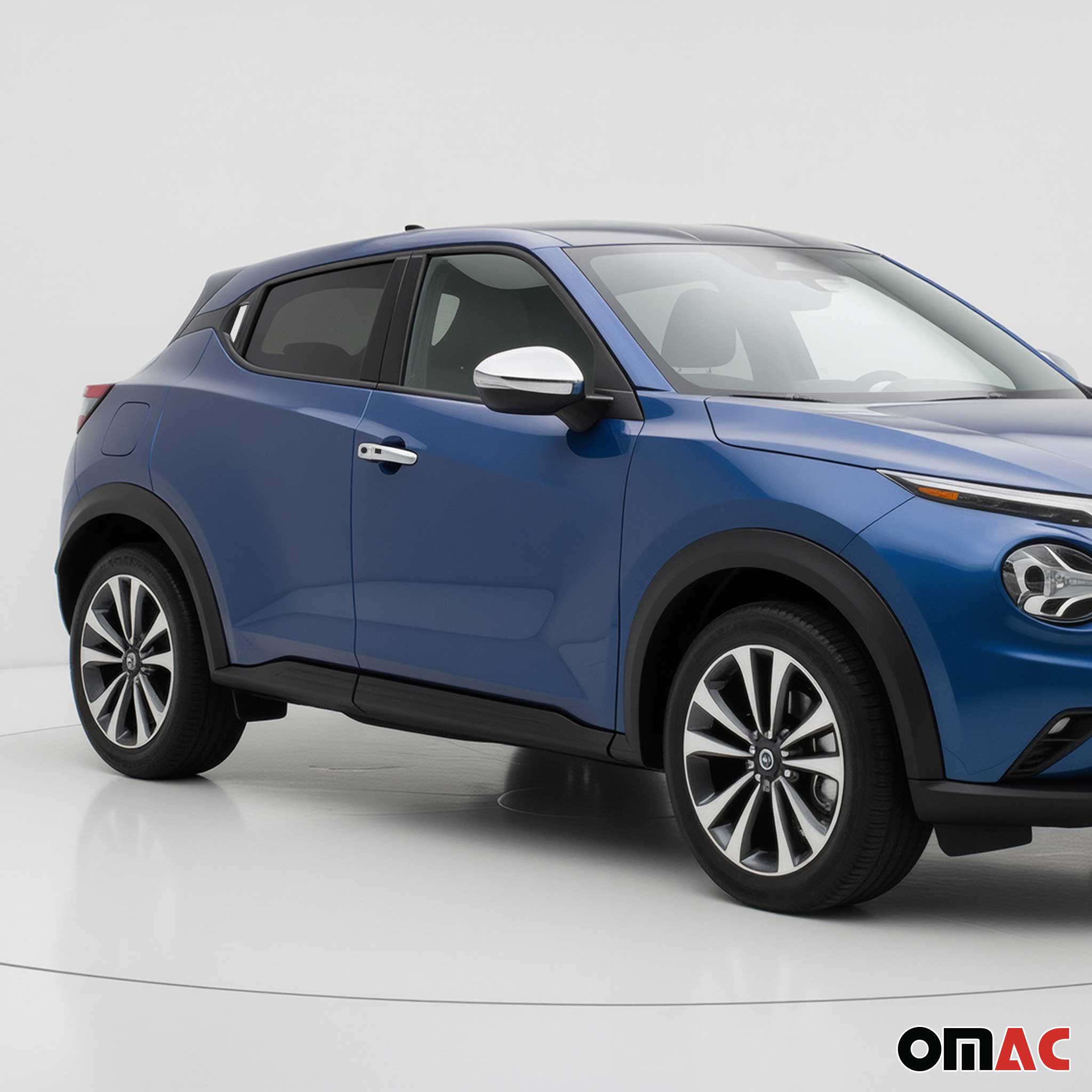 Couverture de poignée de porte pour Nissan Juke 2019-2026 en Acier Inoxy 6 Pcs