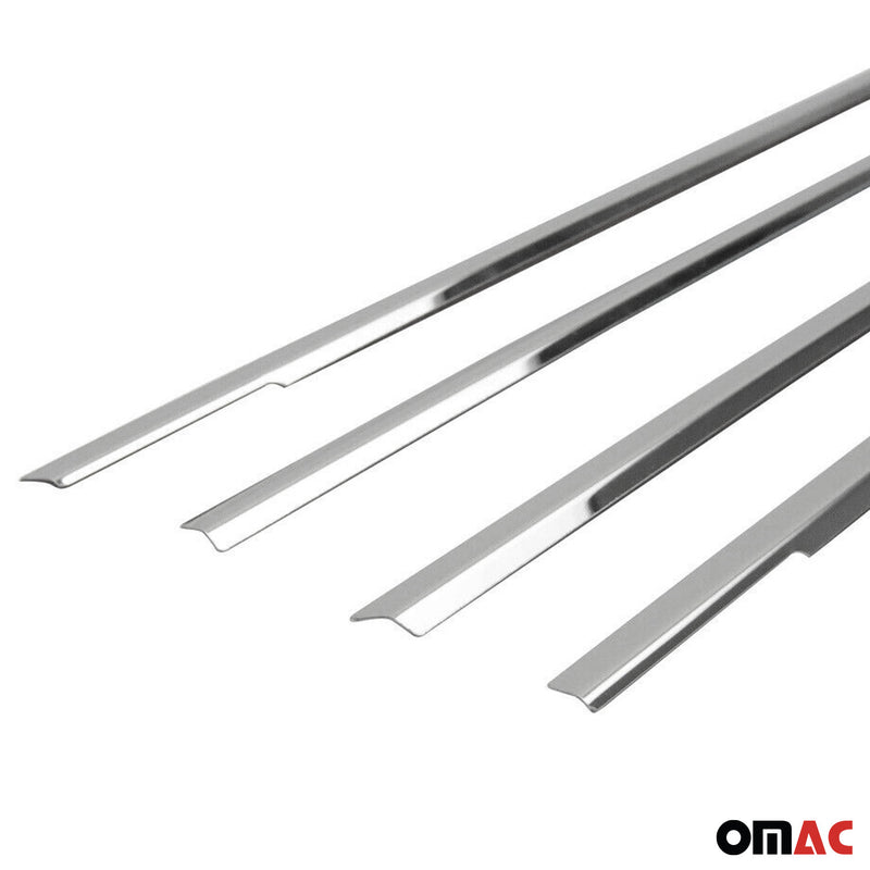 Baguettes pour contour Latérales pour Ford Focus I 1998-2005 inox chrome