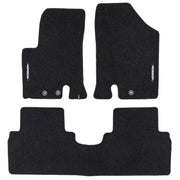 Tapis de Sol de Voiture pour Hyundai ix20 2010-2019 Velours Imperméable 3Pcs