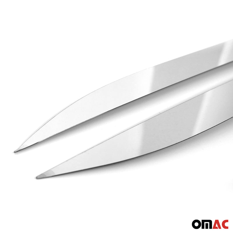Garniture de Fenêtre de Hayon pour Mercedes Sprinter 2018-2025 Acier Inox 2Pcs