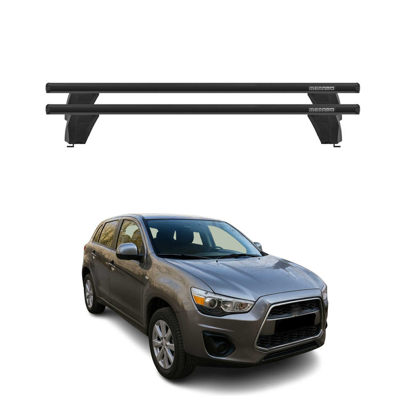 Barres de toit Transversales pour Mitsubishi Outlander Sport 2010-2015 Alu