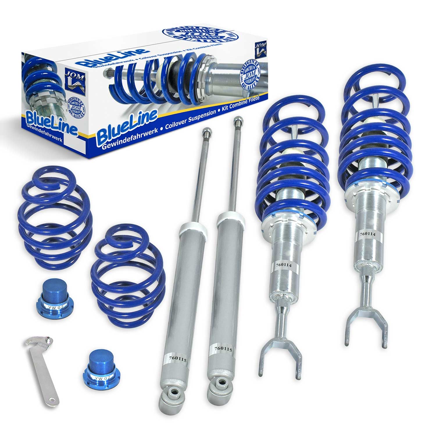 Kit Suspension + Amortisseur JOM pour VW Passat 3B/3BG / inkl. Variant 1997-2005