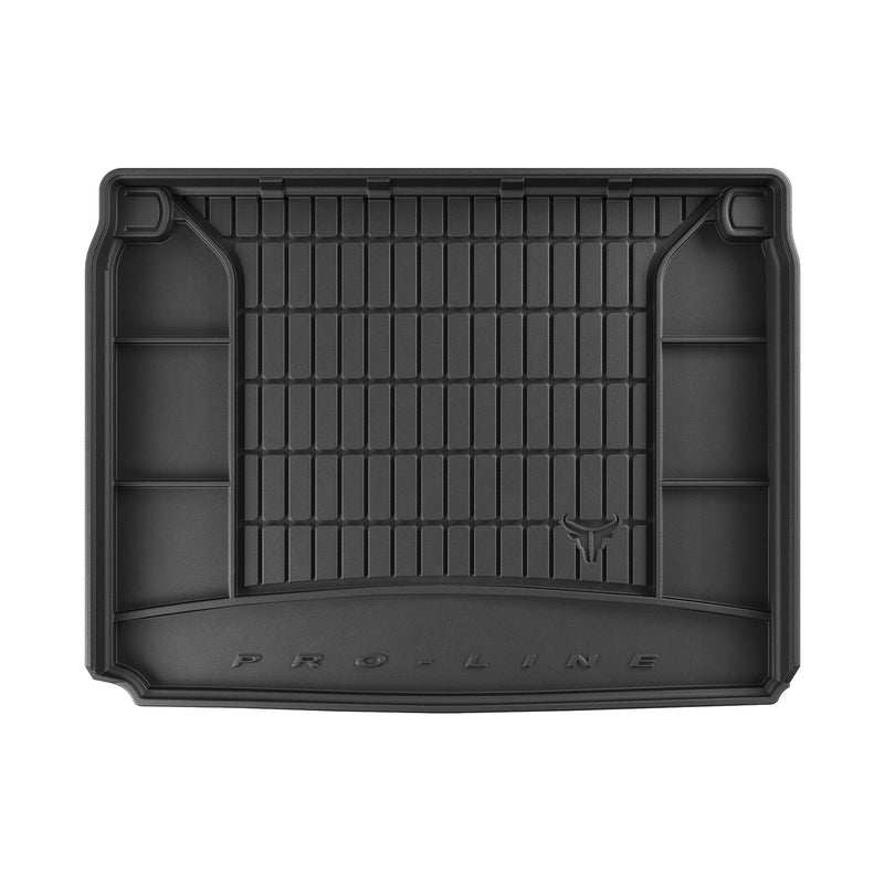 OMAC Tapis de coffre pour Renault Kadjar 2015-2022 en caoutchouc Noir