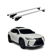 Tiger Barres de toit transversales pour Lexus UX 2019-2026 Gris