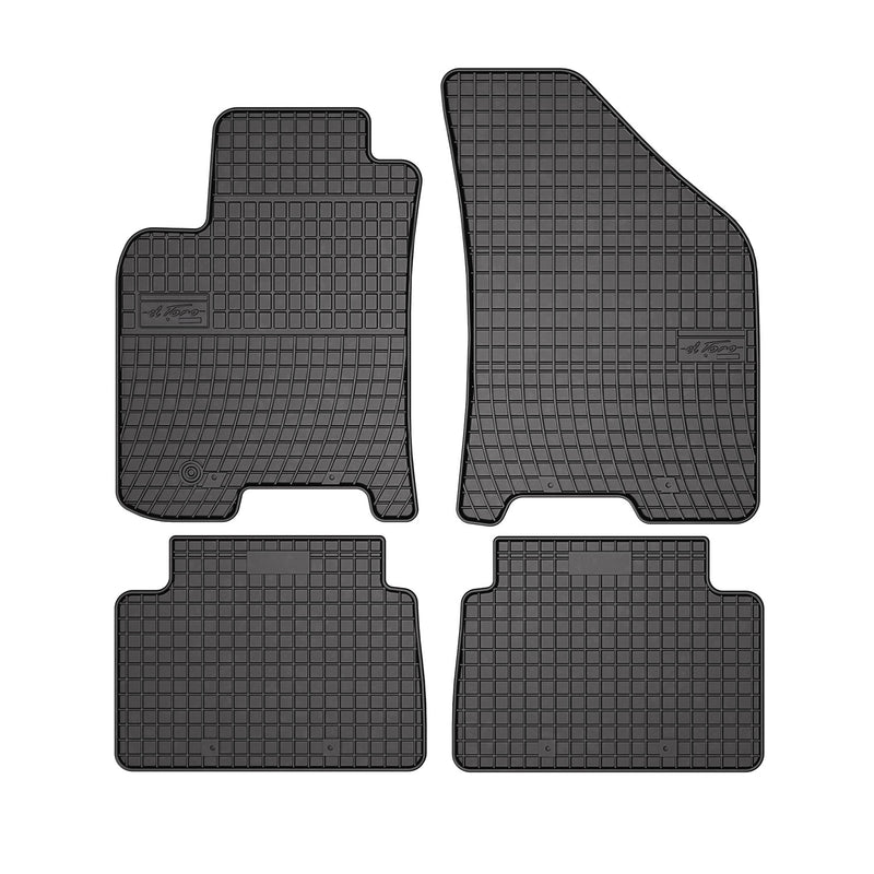 Tapis de Sol pour Chevrolet Lacetti 2003-2009 Caoutchouc Noir