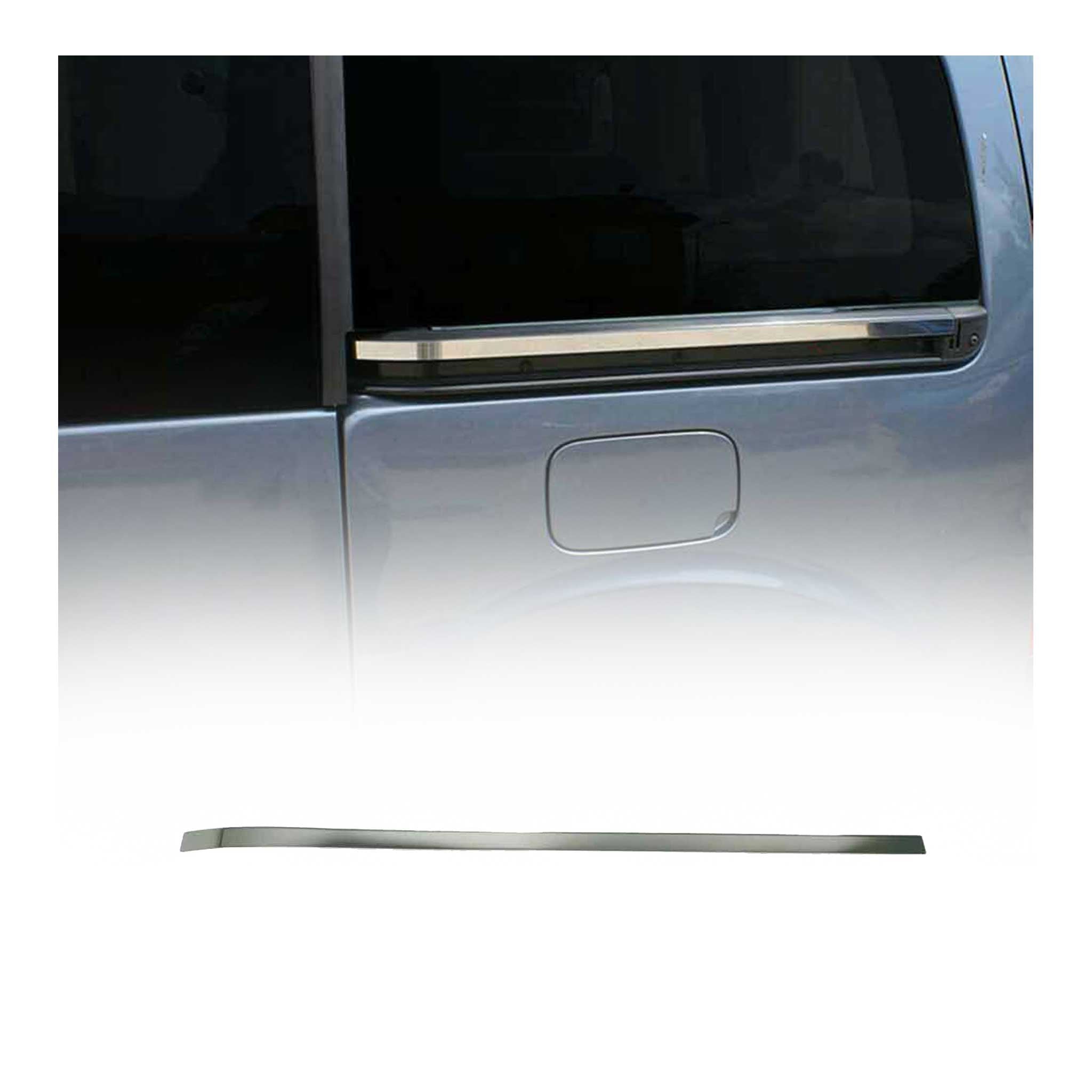 Bande de Porte latérale pour Citroen Nemo 2008-2021 en acier inoxydable 2Pcs