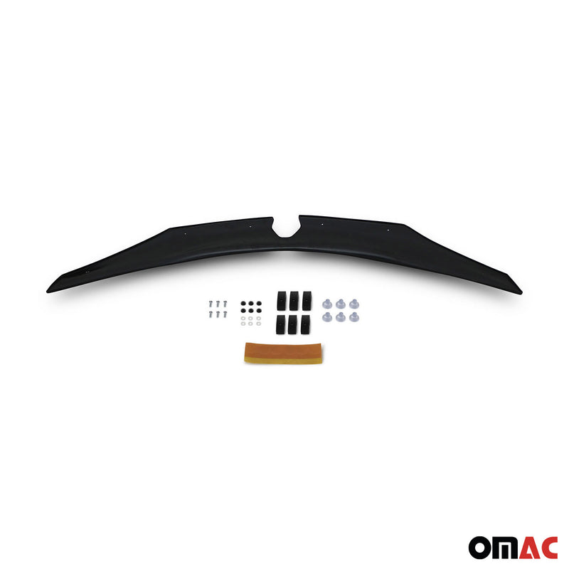 Deflecteurs d'air capot de voiture pour Renault Megane 2009-2012 Acrylique Noir