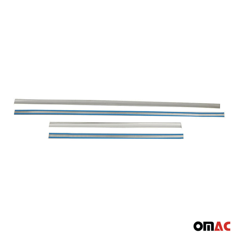 Garniture Baguette de porte latérale pour Audi A3 2012-2025 en acier inoxydable