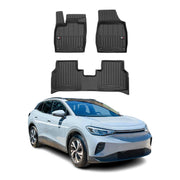 Tapis de Sol pour VW ID.4 2021-2026 OMAC Premium Noir Caoutchouc TPE