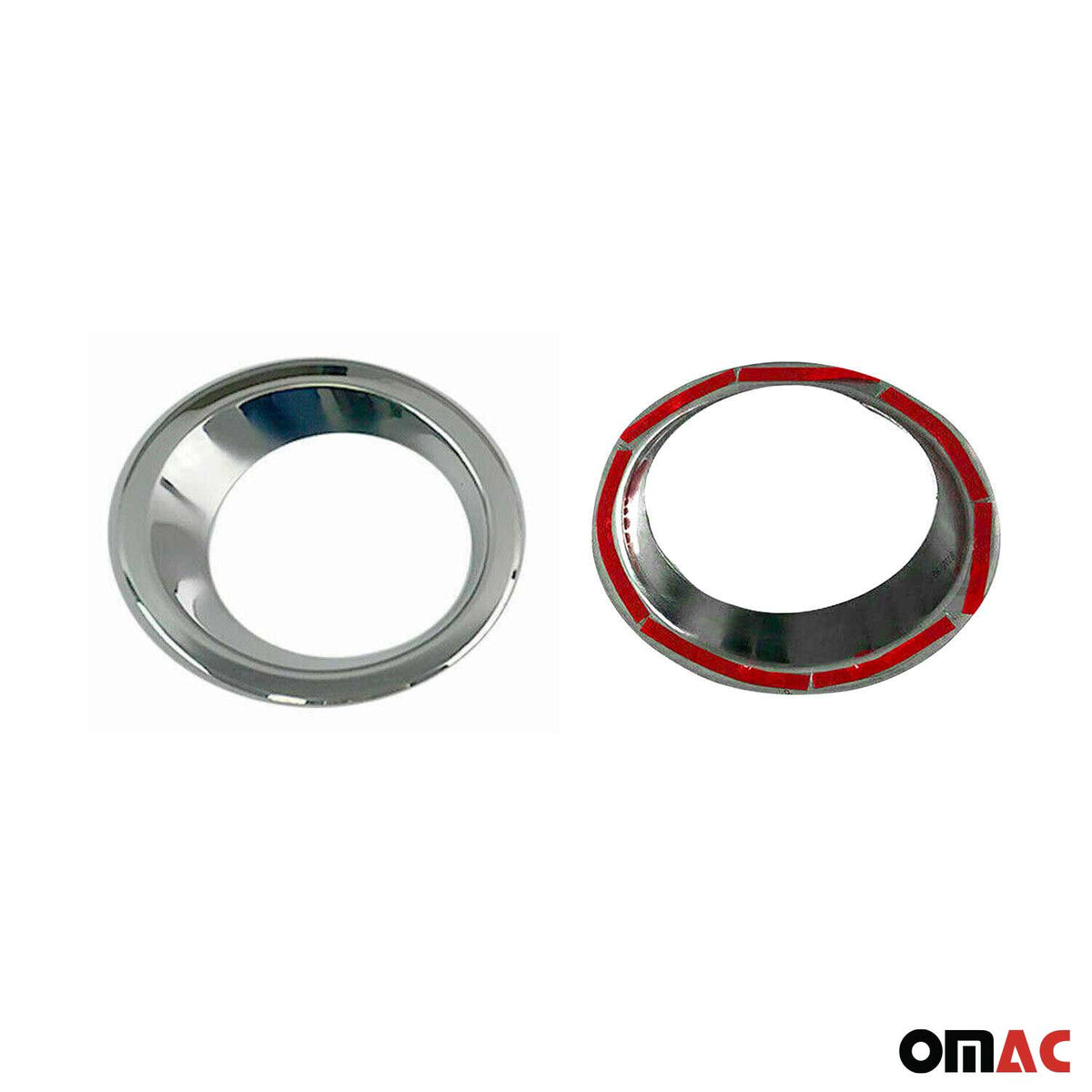Cadre Phare Antibrouillard pour Kia Soul I 2008-2011 Pre-FL en acier inox Chromé