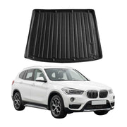 Tapis de coffre pour BMW X1 F48 2016-2022 caoutchouc TPE Noir