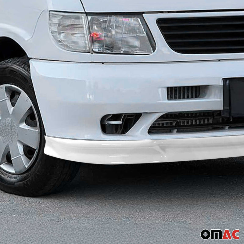 Lame de Pare-chocs Avant pour Mercedes Vito W638 1996-2003 ABS Gris