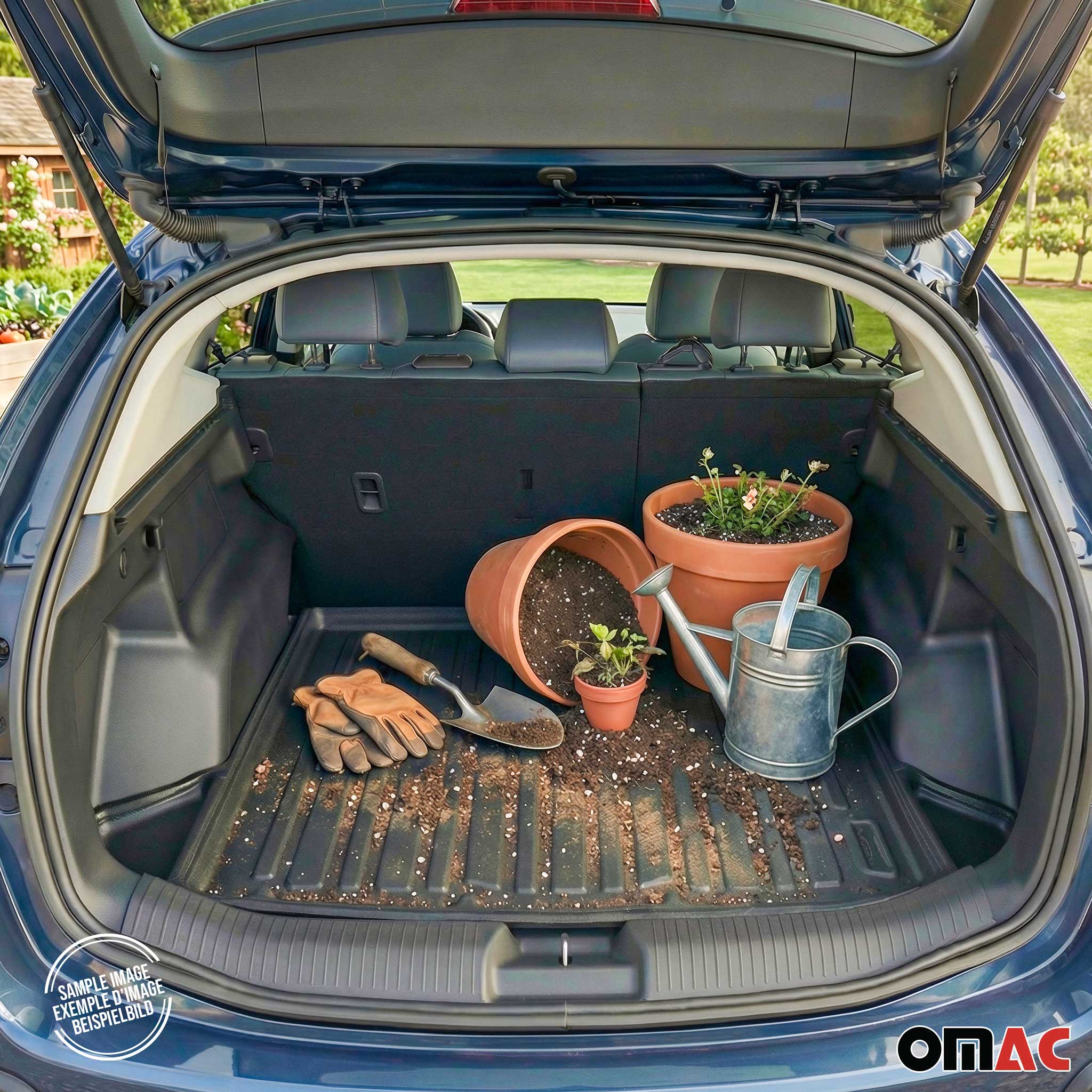 Kit Tapis de sol et coffre pour Ford Kuga 2013-2019 TPE Noir