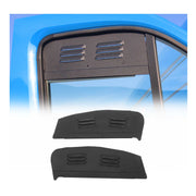 Grille d'aération de Fenêtre pour Fiat Talento 2016-2020 Noir 2x