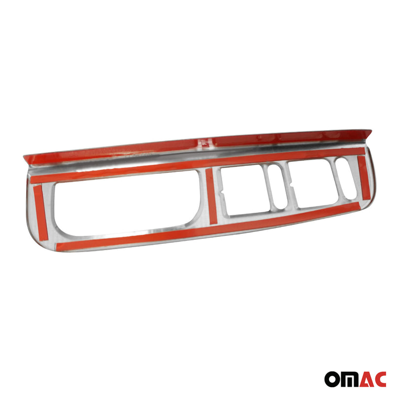 Cadre de lève-vitre pour Skoda Octavia 1999-2004 Chromé Inox 1x
