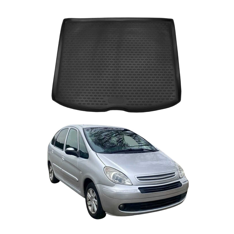 Tapis de Coffre pour Citroen Xsara Picasso 1999-2012 TPE Noir