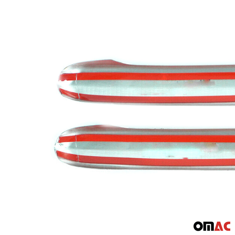 Couverture de poignée de porte pour Renault Megane 2008-2016 en Acier Inoxy