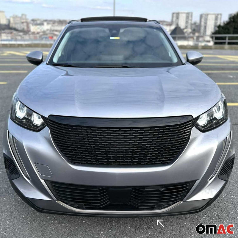 Garniture de Pare-chocs Avant pour Peugeot 2008 2019-2022 Chromé