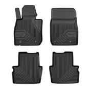 Tapis de Sol de Voiture No.77 pour Mazda CX-3 2014-2021 Supérieur TPE Noir 4Pcs
