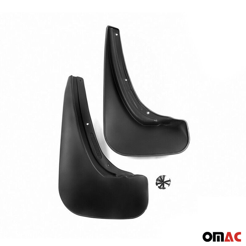 Bavettes Garde Boue pour Citroen C4 Picasso 2013-2018 Avant et Arrière Noir 4Pcs