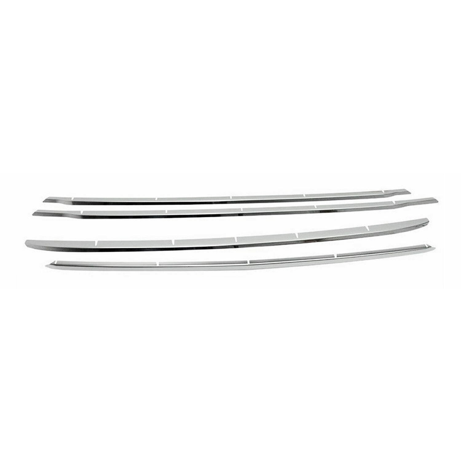 Moulure de Grille de Calandre pour Ford Connect 2014-2019 Chromé 4Pcs