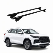 Menabo Barres de toit pour Ebro S800 2025-2026 Aluminium Noir 2 Pièces