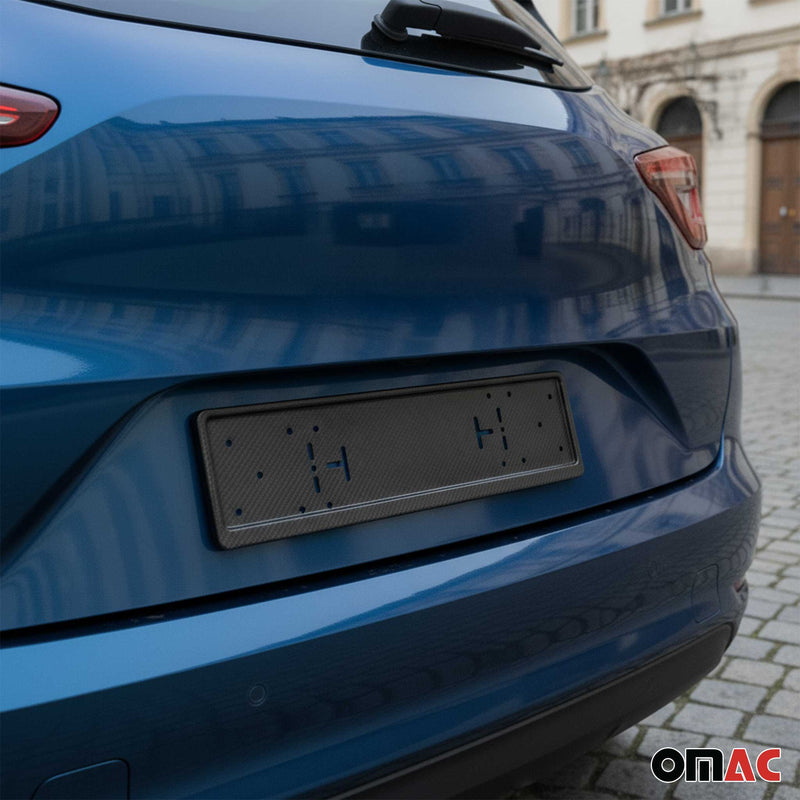 Support de Plaque d'immatriculation en Carbone