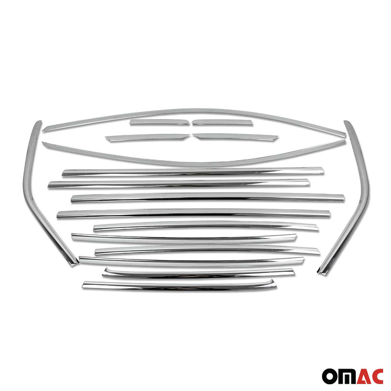 Garniture de Fenêtre pour Ford Kuga SUV 2013-2019 Acier Inox 18Pcs