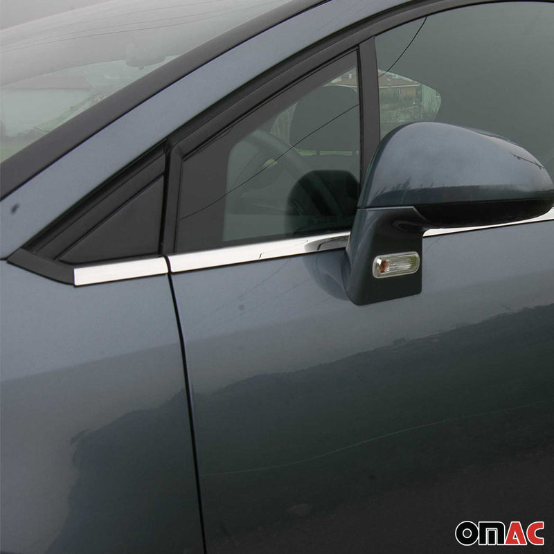 Garniture de Fenêtre pour Citroen C4 Berline 2004-2010 Acier Inox 8Pcs