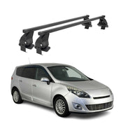 Barres Transversales Menabo pour Renault Scenic III 2009-2013 Noir