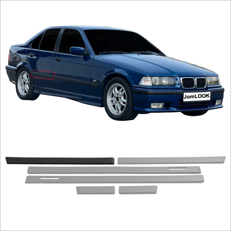 Baguettes latérales Garnitures De Portière pour BMW Series 3 E36 Berline/ Break