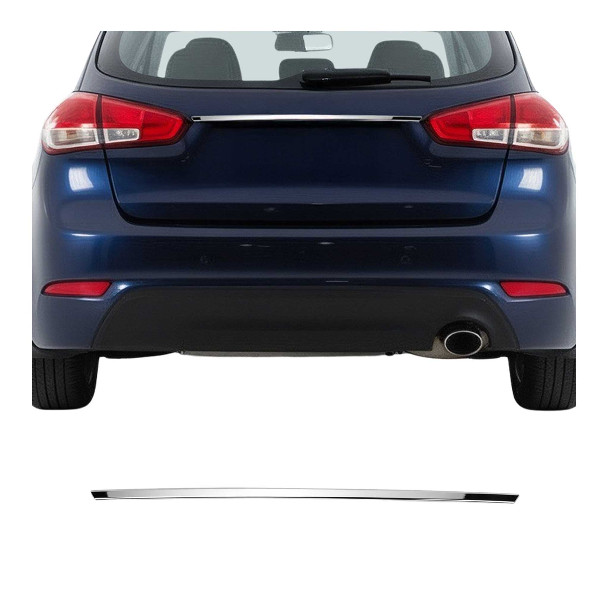 Poignée de Coffre Arrière pour Kia Cerato 2013-2018 acier inox