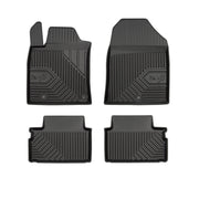 Tapis de Sol de Voiture pour Kia Ceed III 2019-2026 TPE Antidérapant Noir 4Pcs