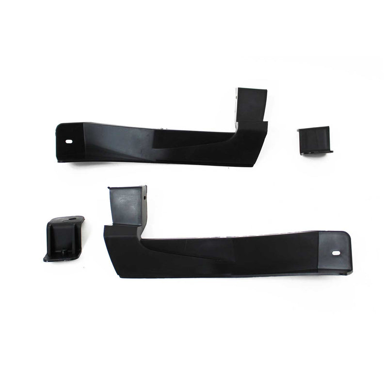 Pare-chocs avant pour BMW Series 1 E81/E82/E87/E88 2004-2013 Plastique Noir 1x