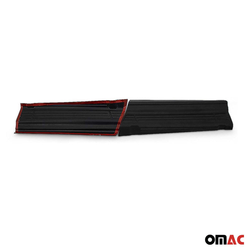 Couverture de Seuil de porte pour Fiat Ducato Jumper Boxer 2006-2025 ABS Noir 2x