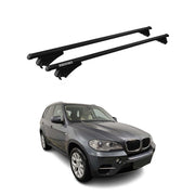 Tiger Barres de toit transversales pour BMW X5 E70 2006-2013 Noir