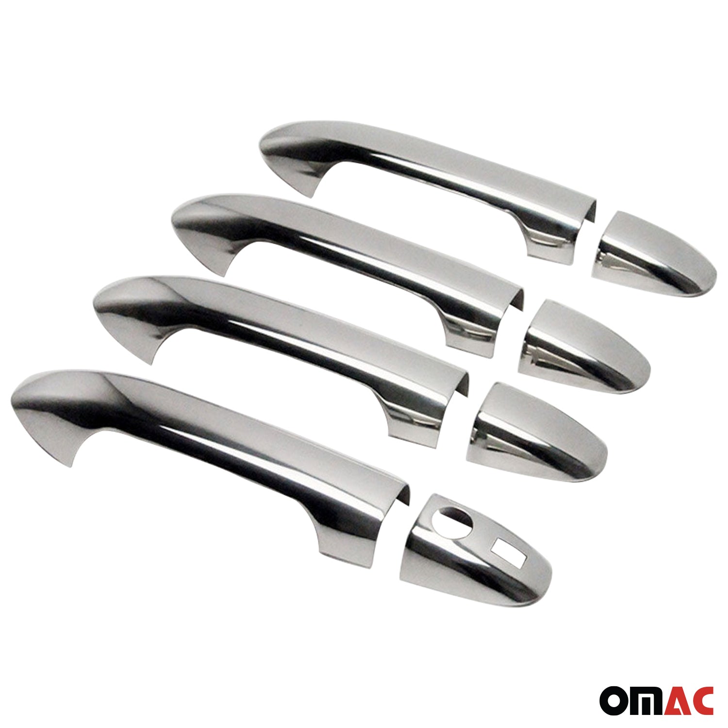 Couverture de poignée de porte pour Mercedes Vito W447 2014-2026 Sans clé 8Pcs