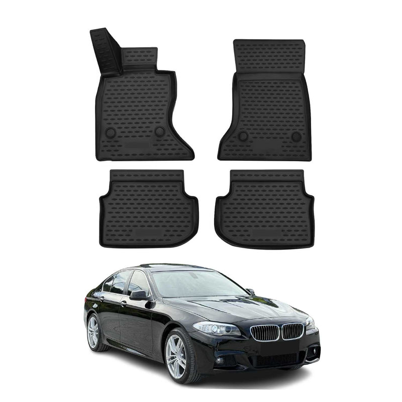OMAC 3D Tapis de sol pour BMW Série 5 F10 F11 2010-2013 caoutchouc