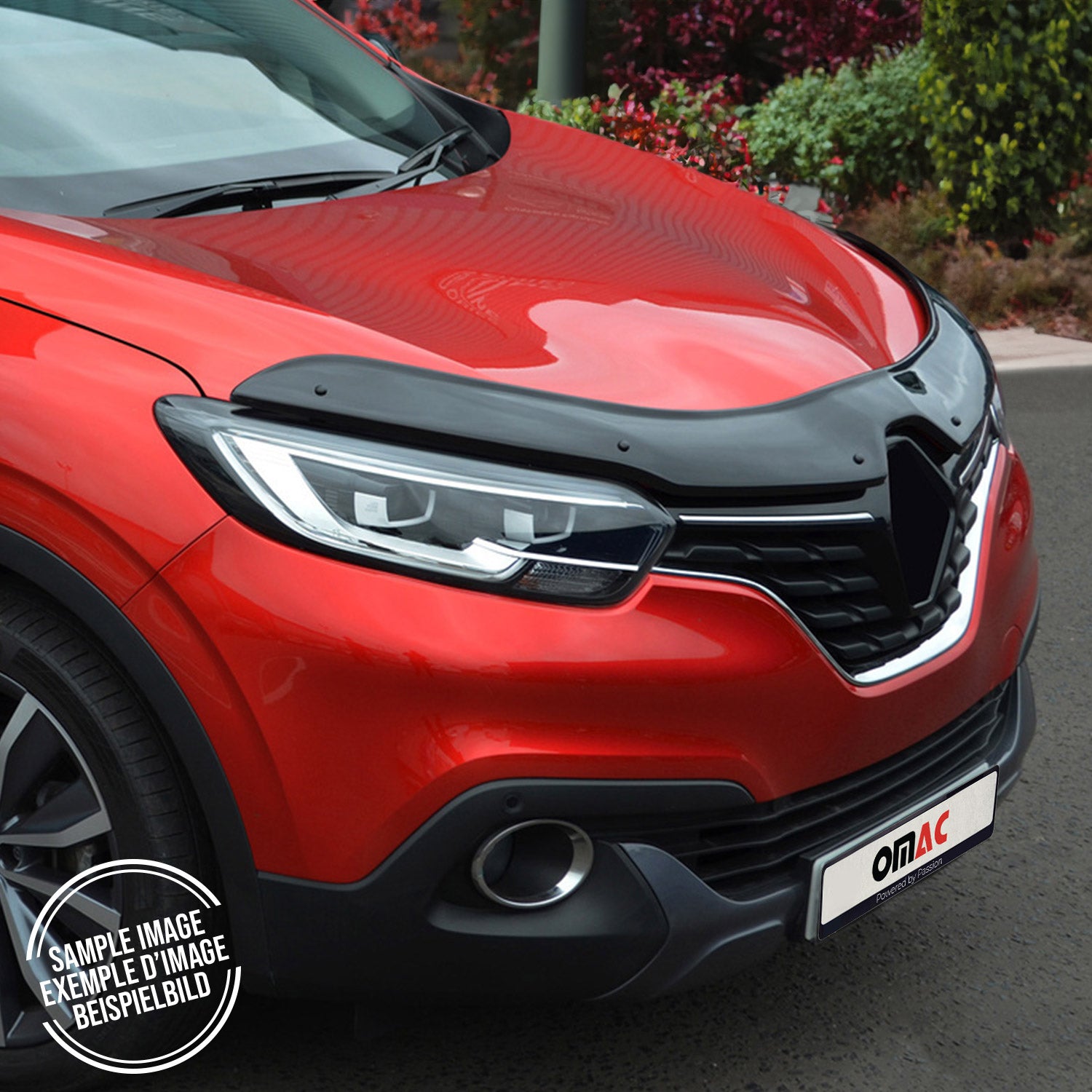 Deflecteurs d'air capot de voiture pour Toyota Camry 2011-2017 Acrylique Noir