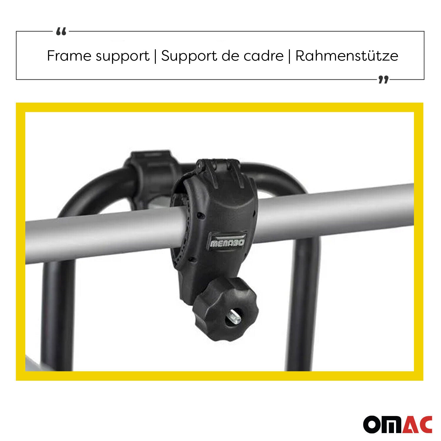 MENABO Porte-vélos sur Hayon pour Peugeot 5008 2009-2016 2 Vélos