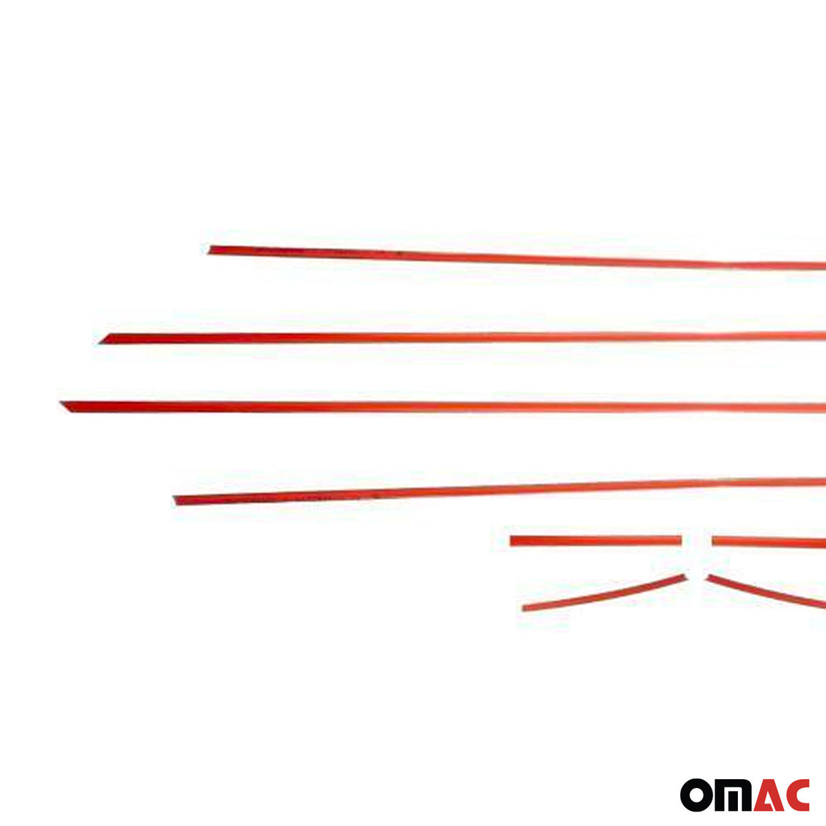 Baguettes pour contour Latérales pour Hyundai ix20 2010-2019 Acier inox chrome